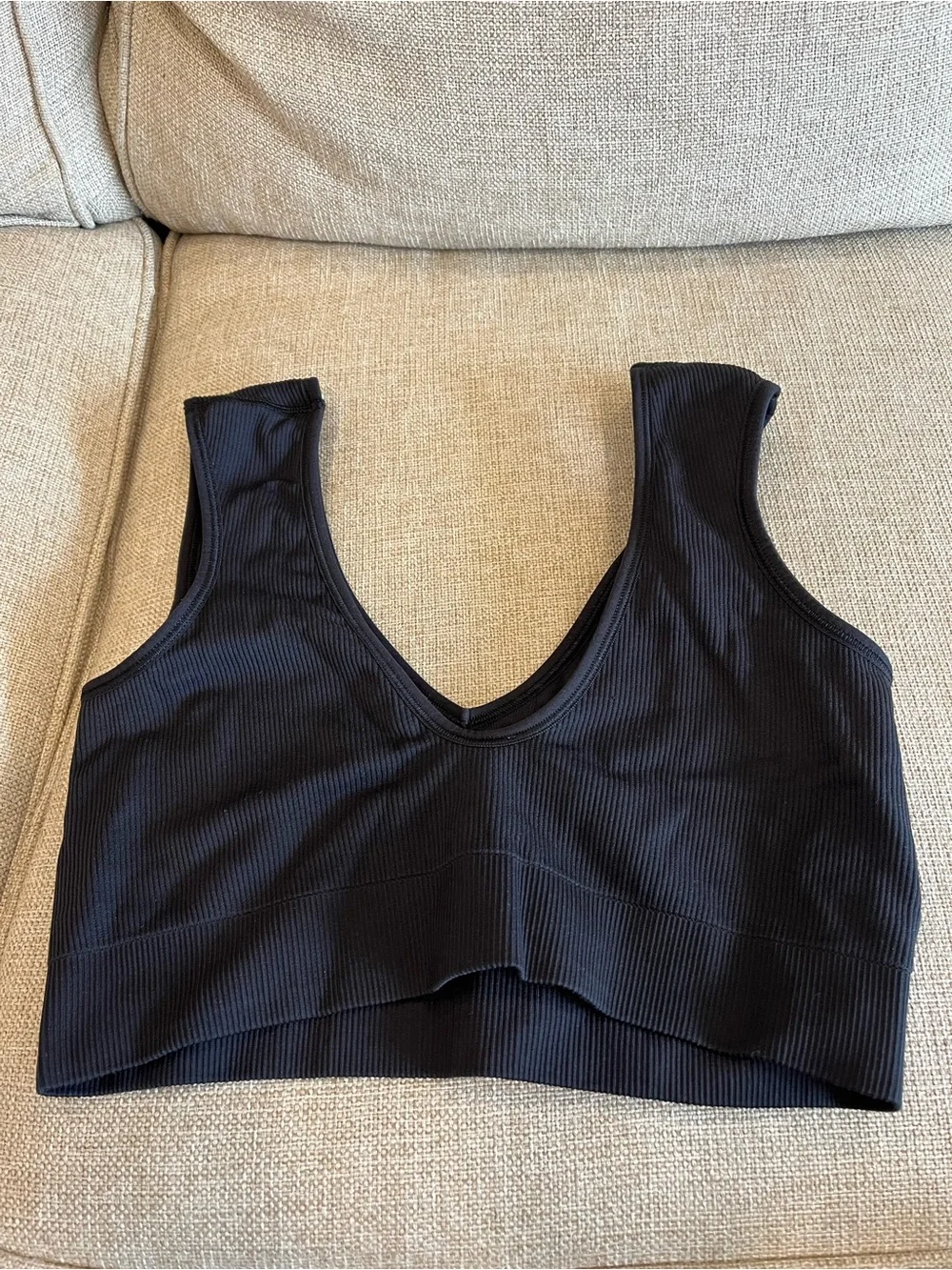 Athleta Aurora Plunge Sports Bra Small D-DD
